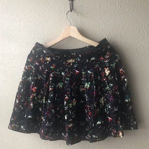 $$$ Gap confetti pleated mini skirt with pockets